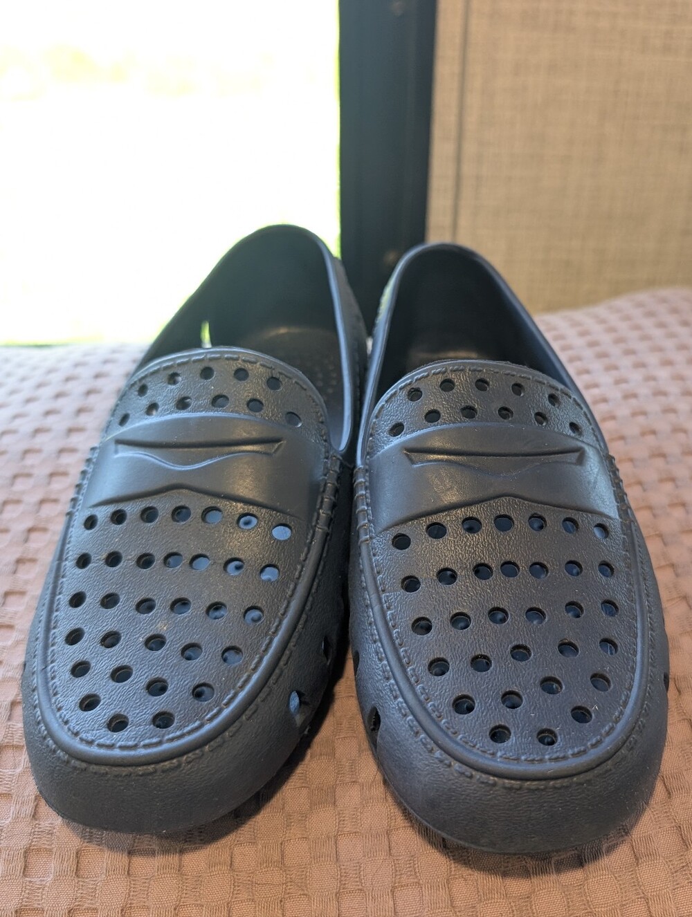 Floafers Prodigy Shoes Sz 2 Navy Blue Slip On Water Shoes Kids Casual